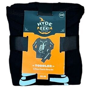Hyde And Eek 2 Piece Halloween Pajama Set, 12 months, NWT